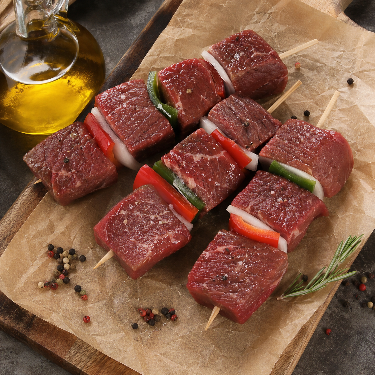 Brochetas de Res